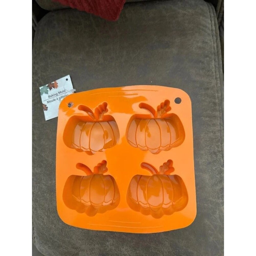 Pumpkin silicone mold